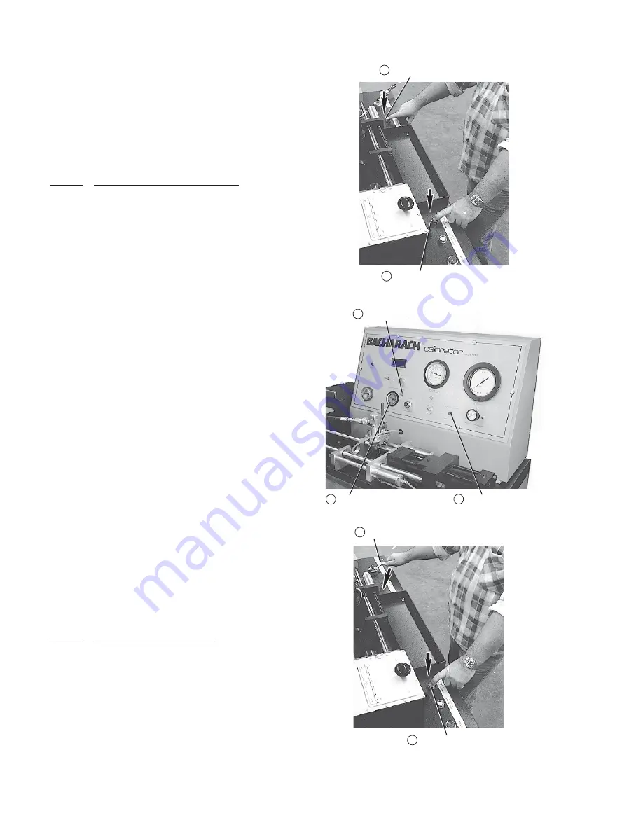 Bacharach INJECTOR CALIBRATOR CD3 Скачать руководство пользователя страница 38