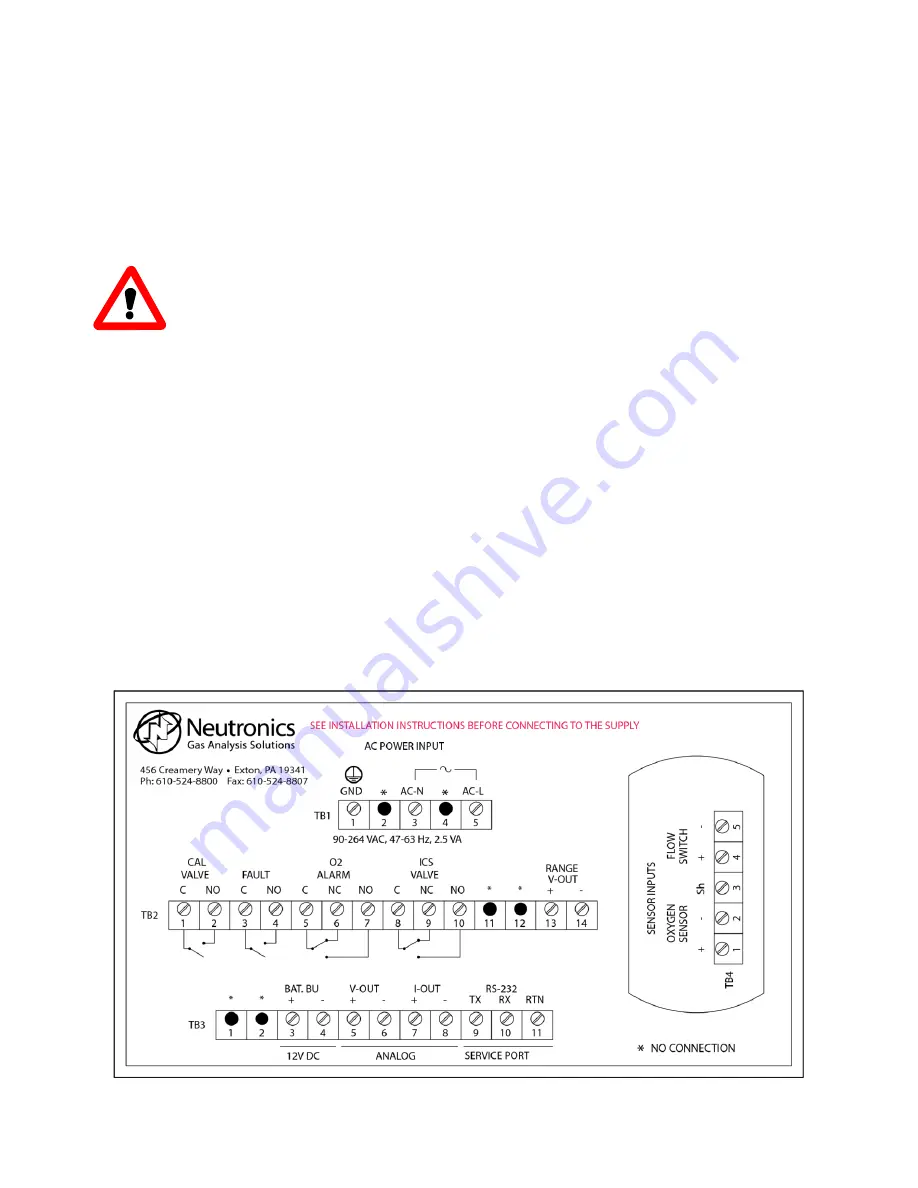 Bacharach Neutronics Mini-ICS Скачать руководство пользователя страница 20