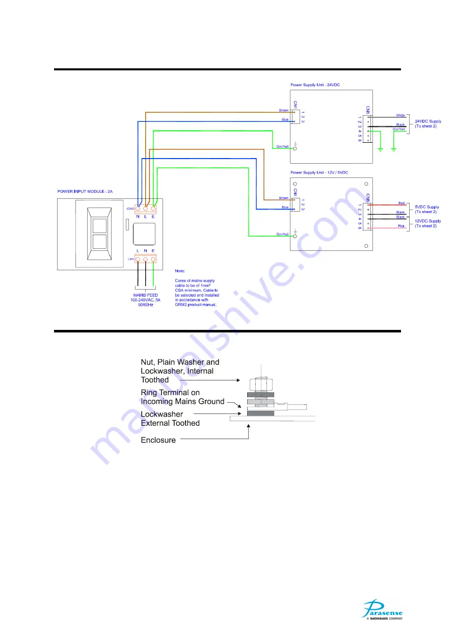 Bacharach Parasense GRM2 CO2 Series Скачать руководство пользователя страница 10