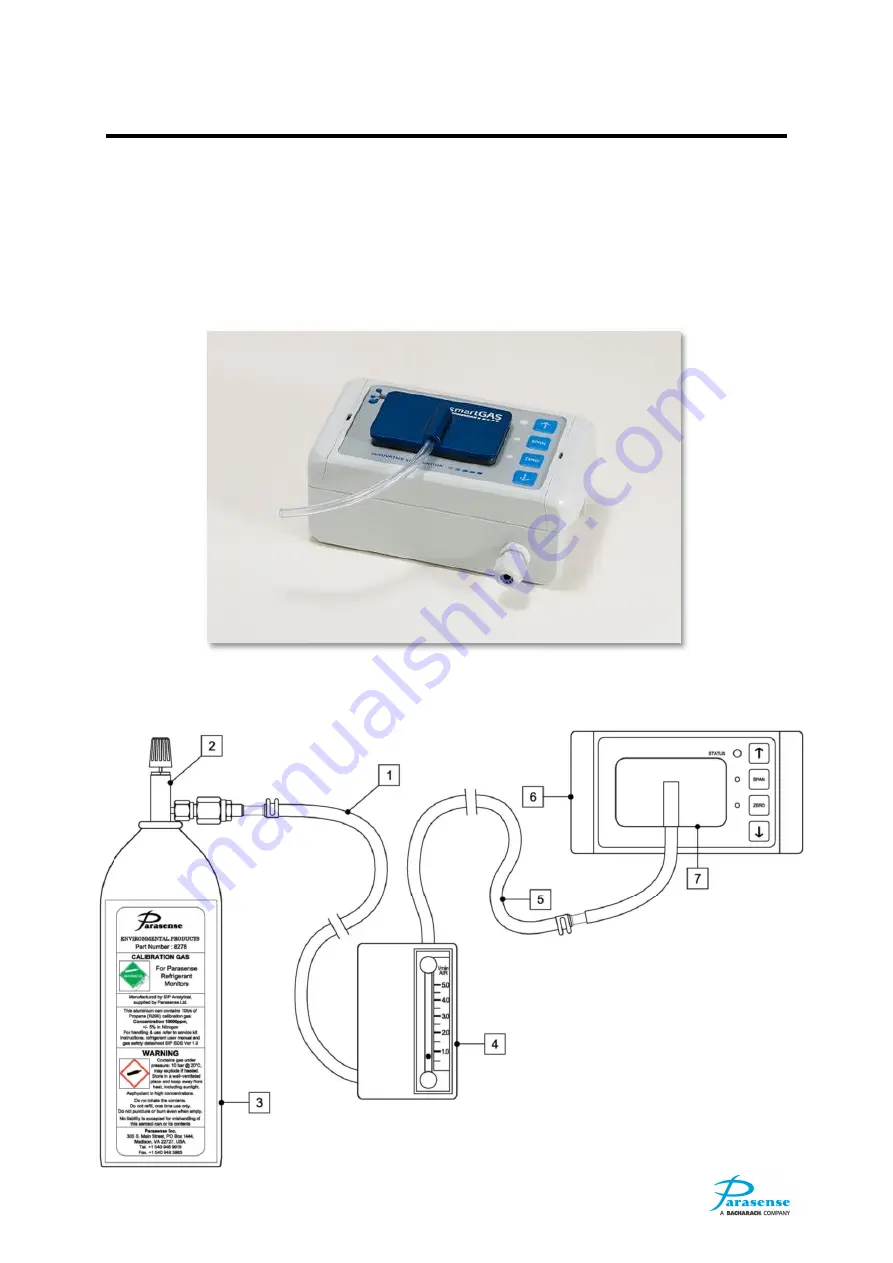 Bacharach Parasense GRM2 CO2 Series Operation & Maintenance Manual Download Page 60