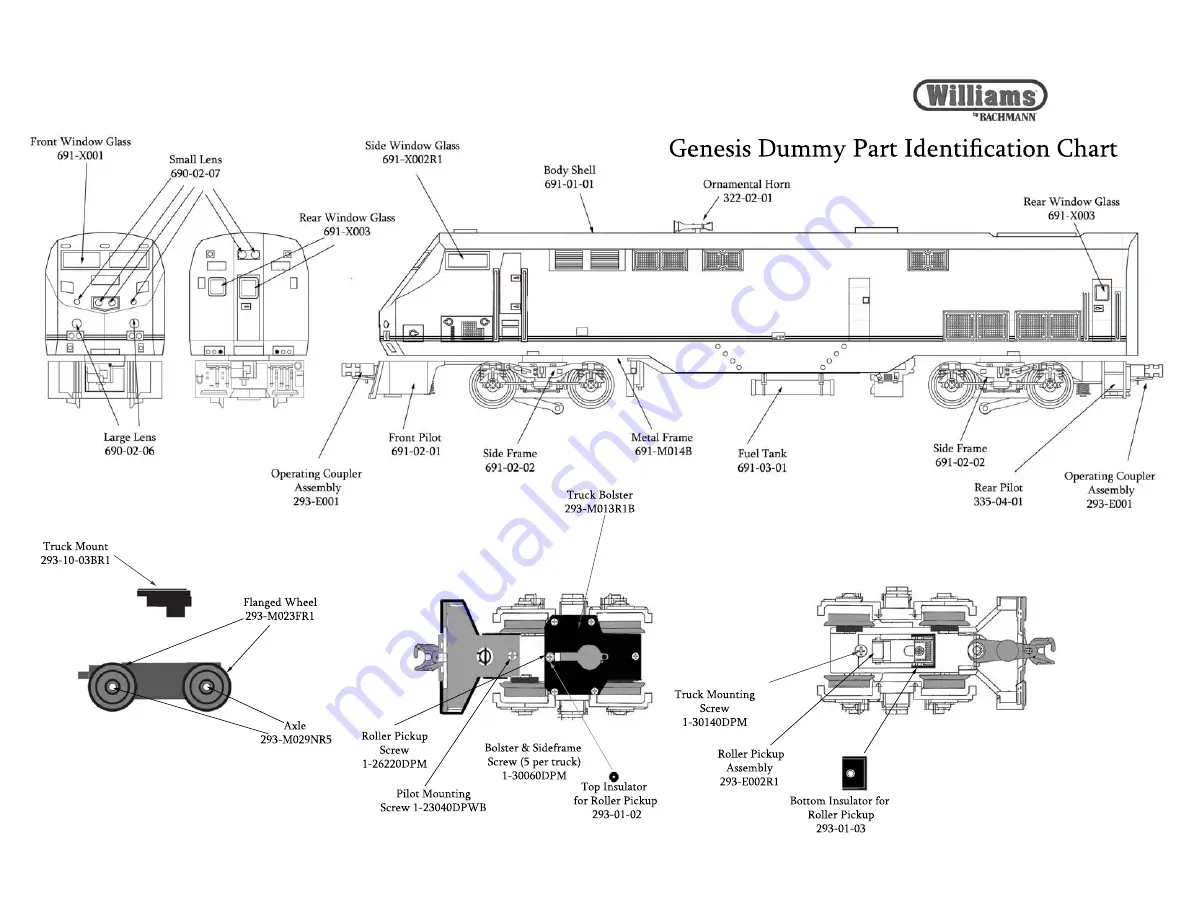 Bachmann Williams GENESIS Instructions Download Page 4