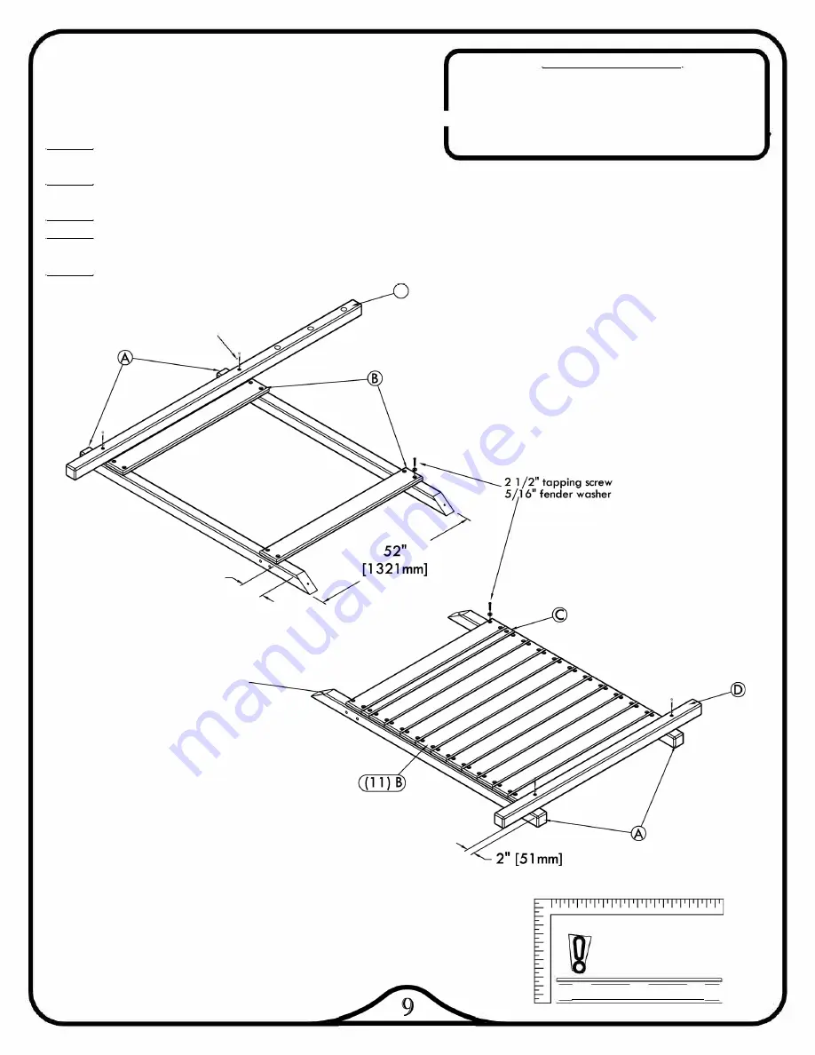 Backyard Adventures Playcenter EXPEDITION Series Assembly Instructions Manual Download Page 9