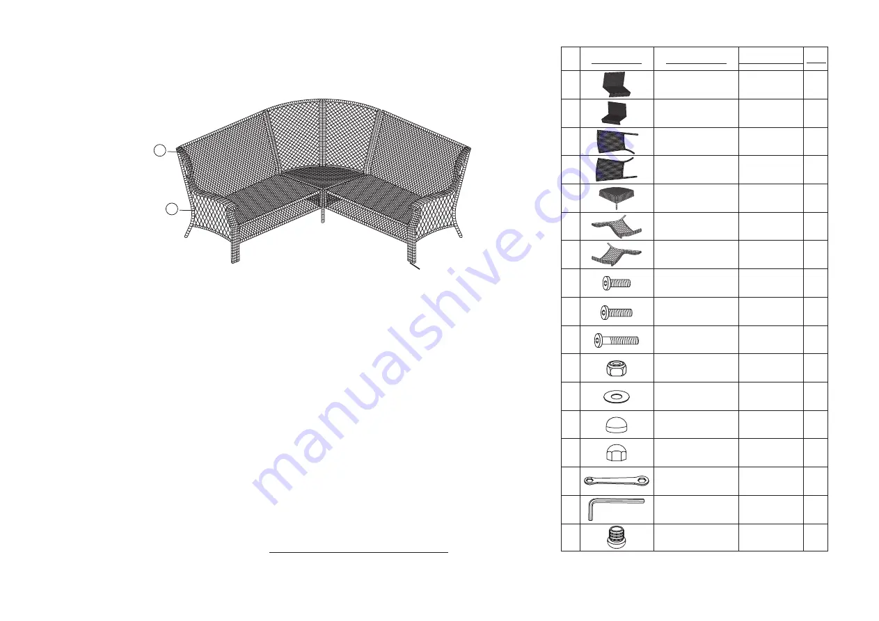 Backyard Creations ALLENWOOD 272-5421 Quick Start Manual Download Page 3