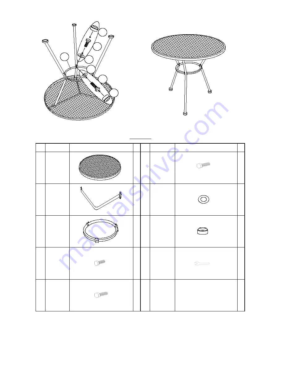 Backyard Creations M21050T Скачать руководство пользователя страница 2