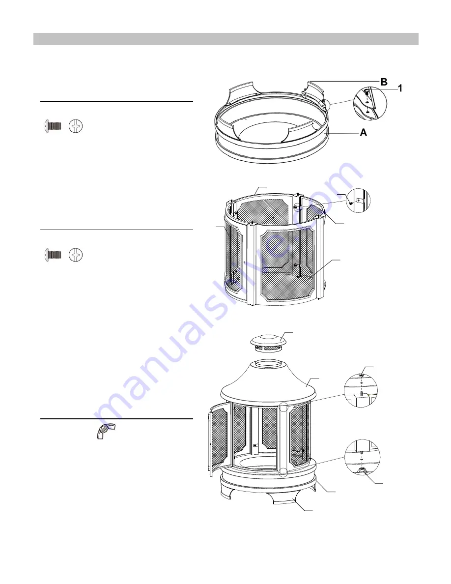 Backyard Creations SRFP41302 Instruction Manual Download Page 4