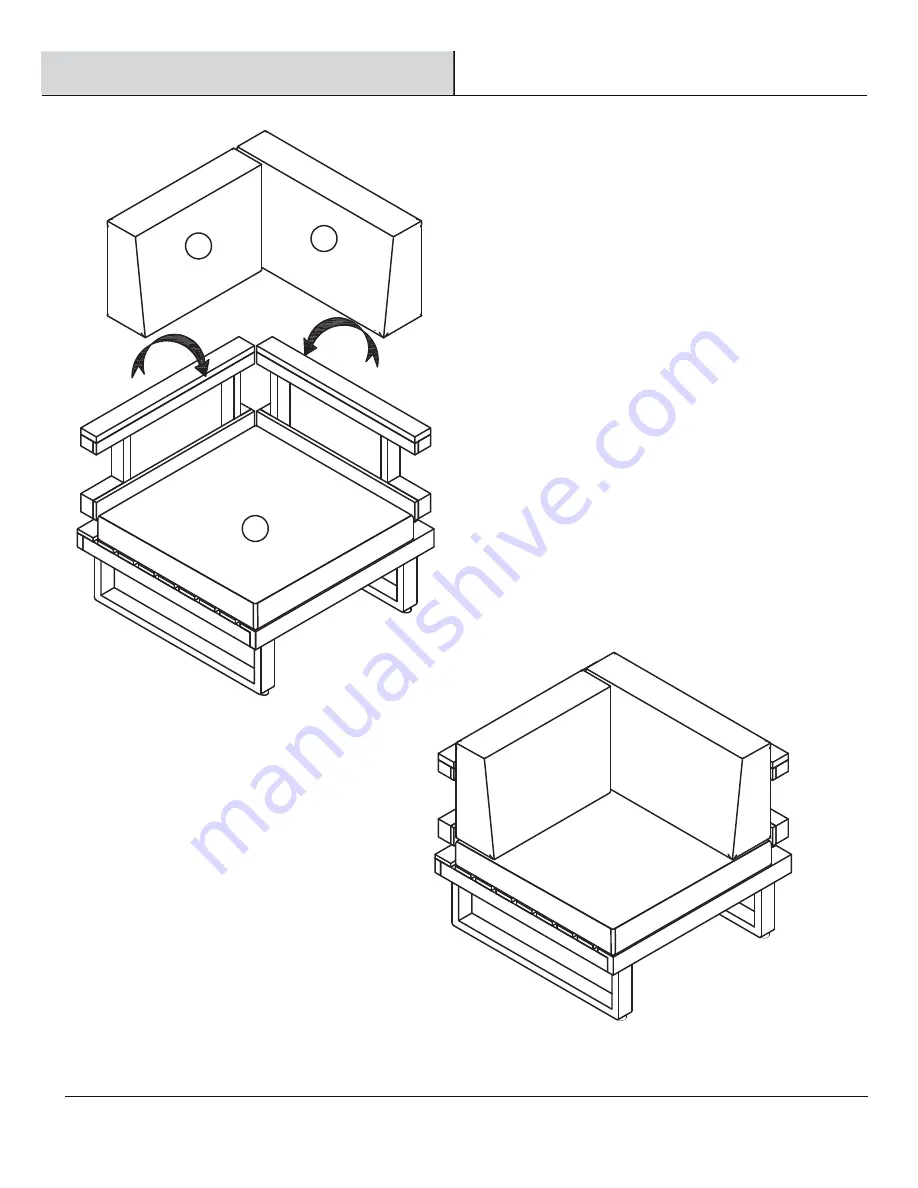 Backyard Creations Sydney Point 272-1914 Assembly Instructions Manual Download Page 16