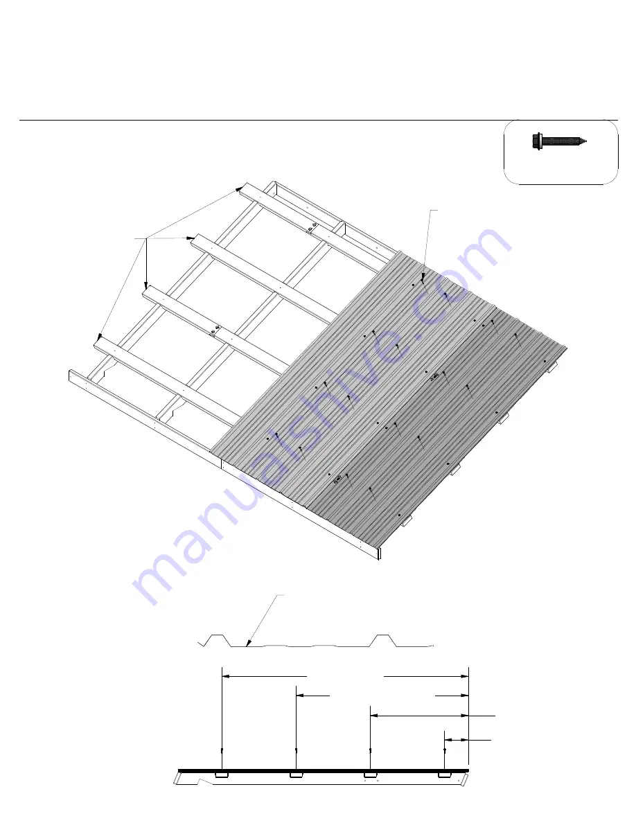 Backyard Discovery 12x10 BROOKDALE GAZEBO Owner'S Manual & Assembly Instructions Download Page 33