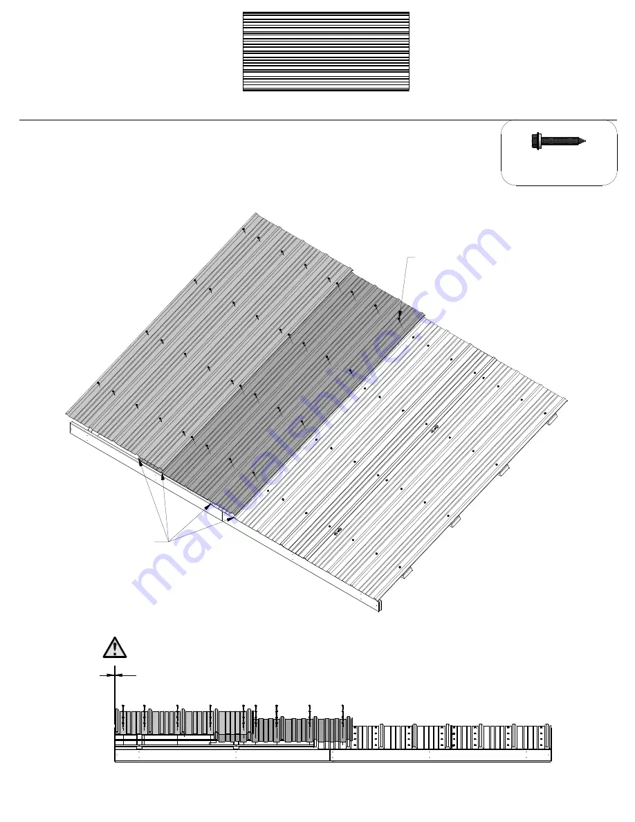 Backyard Discovery 12x10 BROOKDALE GAZEBO Owner'S Manual & Assembly Instructions Download Page 34