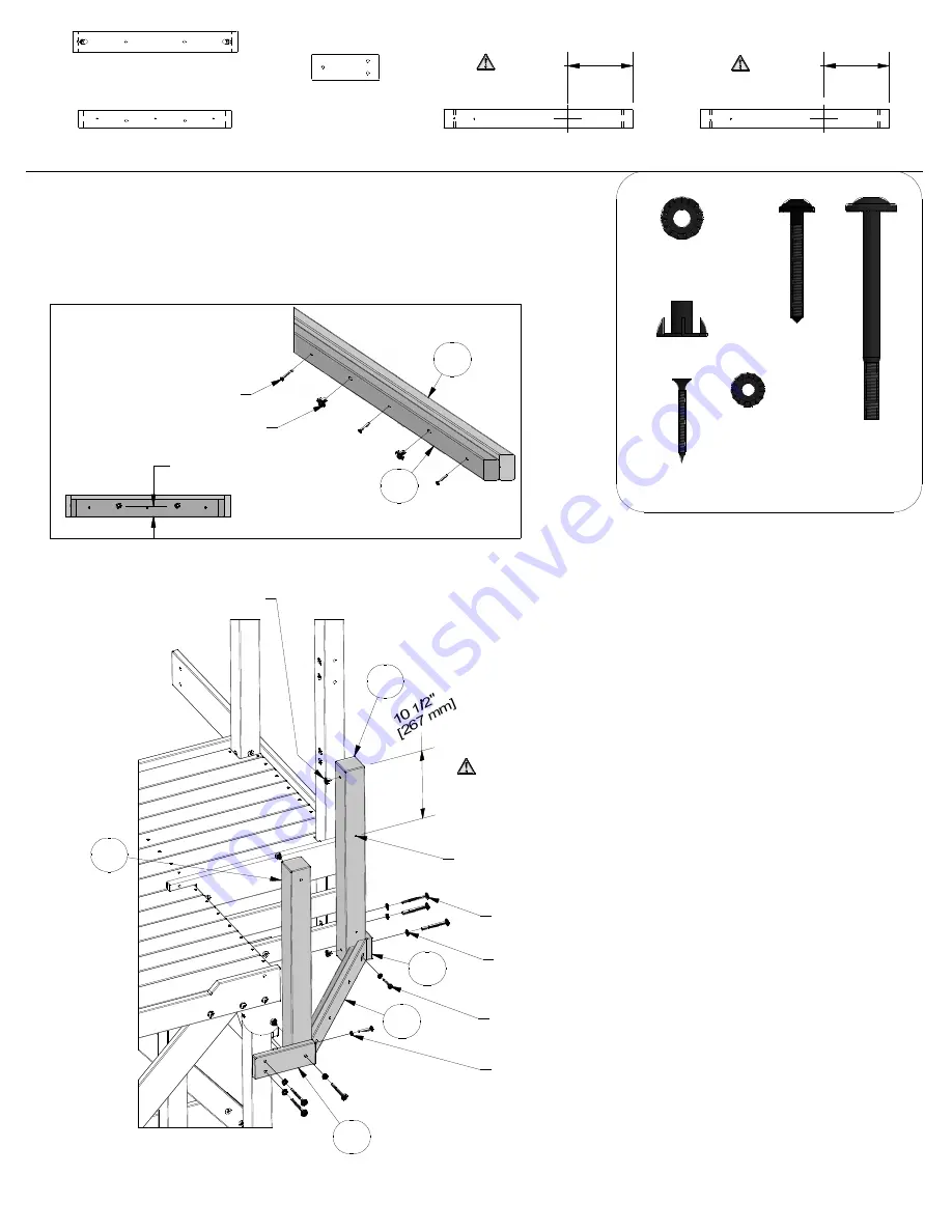 Backyard Discovery 1801318 Assembly Manual Download Page 62