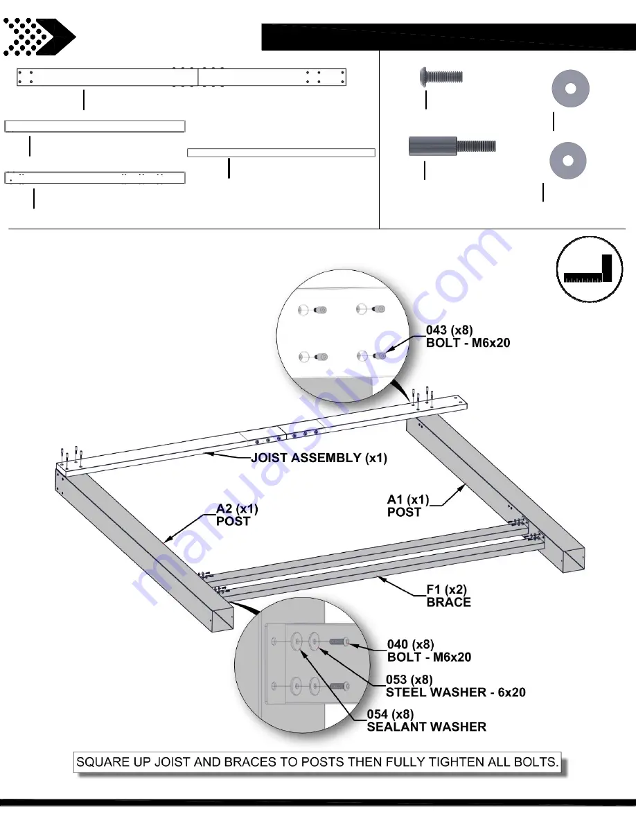 Backyard Discovery 2102569 Owner'S Manual & Assembly Instructions Download Page 22