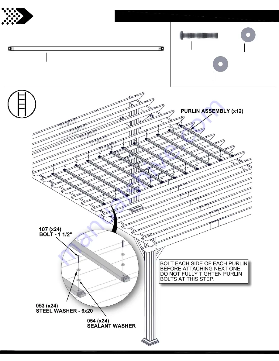 Backyard Discovery 2105027B Assembly Manual Download Page 24