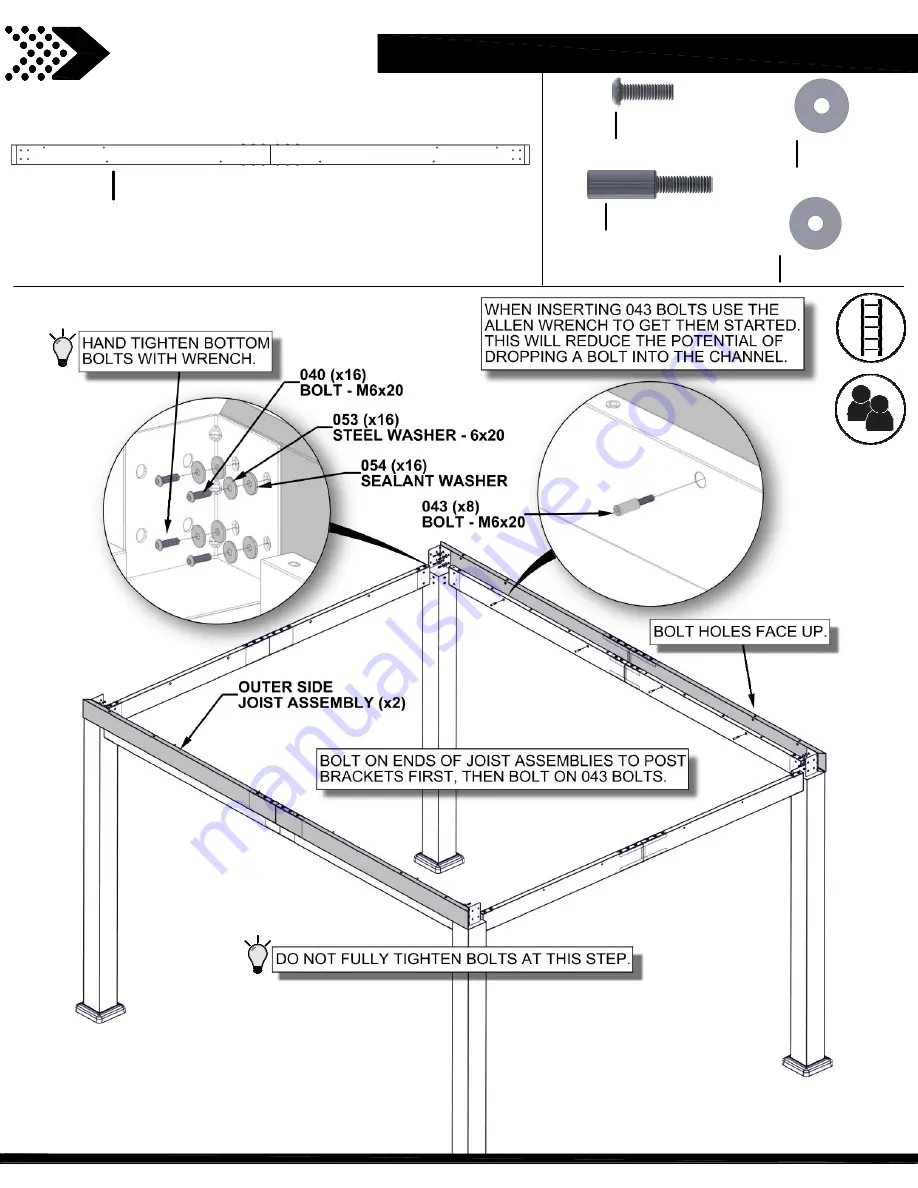 Backyard Discovery 2105430 Owner'S Manual & Assembly Instructions Download Page 25