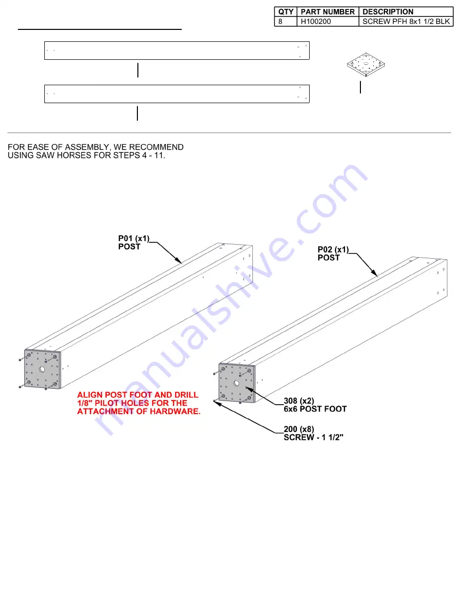 Backyard Discovery 2206021 Manual Download Page 13