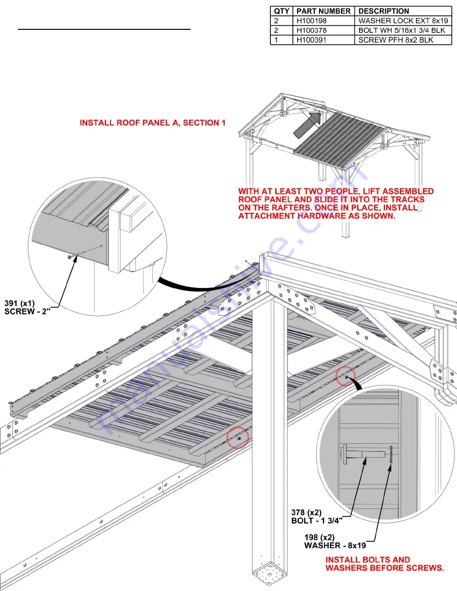 Backyard Discovery 2206021 Manual Download Page 46