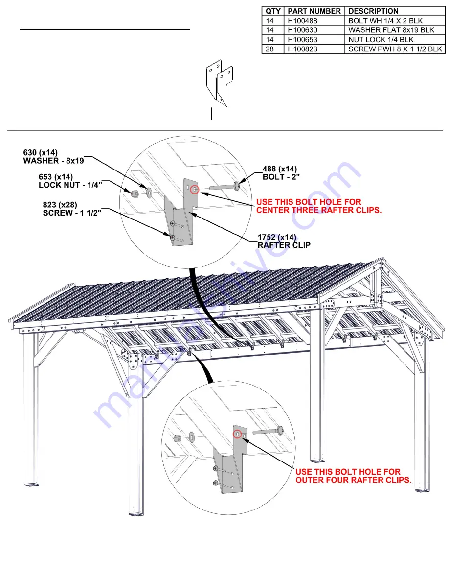 Backyard Discovery 2206038 Assembly Instructions Manual Download Page 57