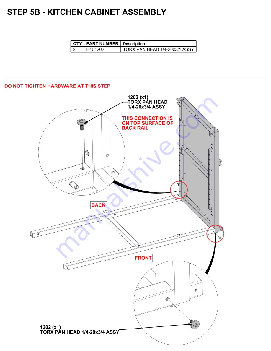 Backyard Discovery 2304079 Manual Download Page 21