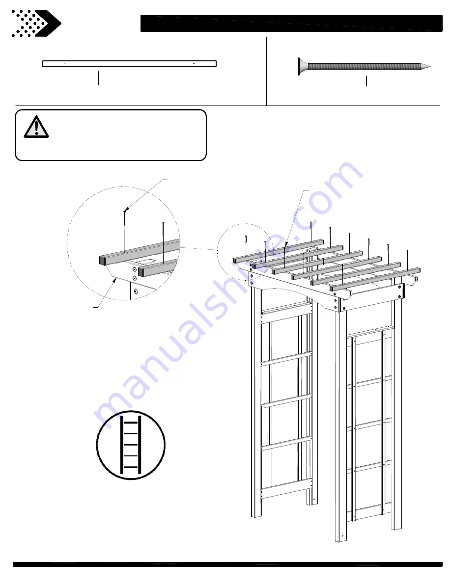 Backyard Discovery ABERDEEN ARBOR 1905610 Скачать руководство пользователя страница 19