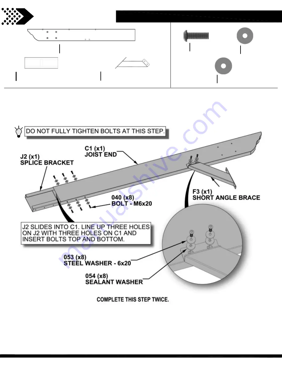 Backyard Discovery ASHFORD 2105065 Owner'S Manual & Assembly Instructions Download Page 12