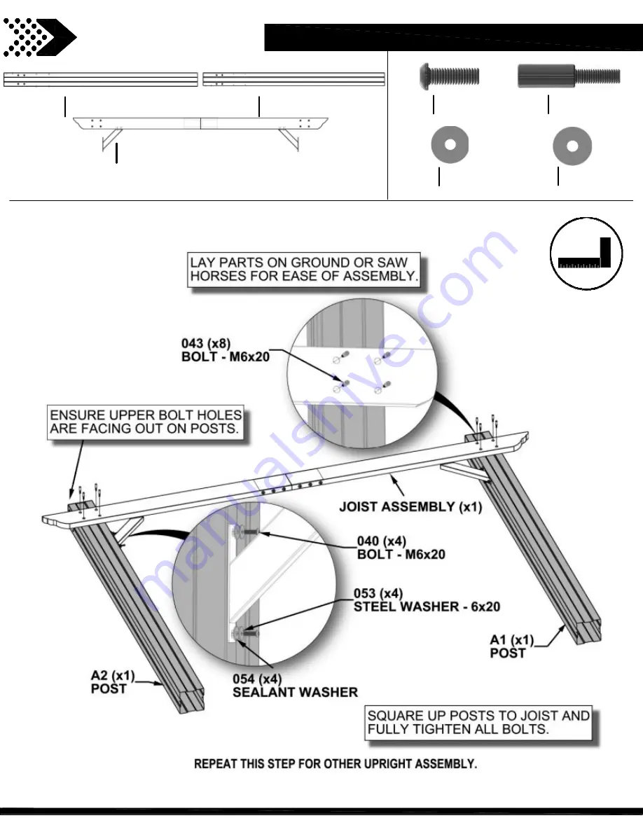 Backyard Discovery ASHFORD 2105065 Скачать руководство пользователя страница 14