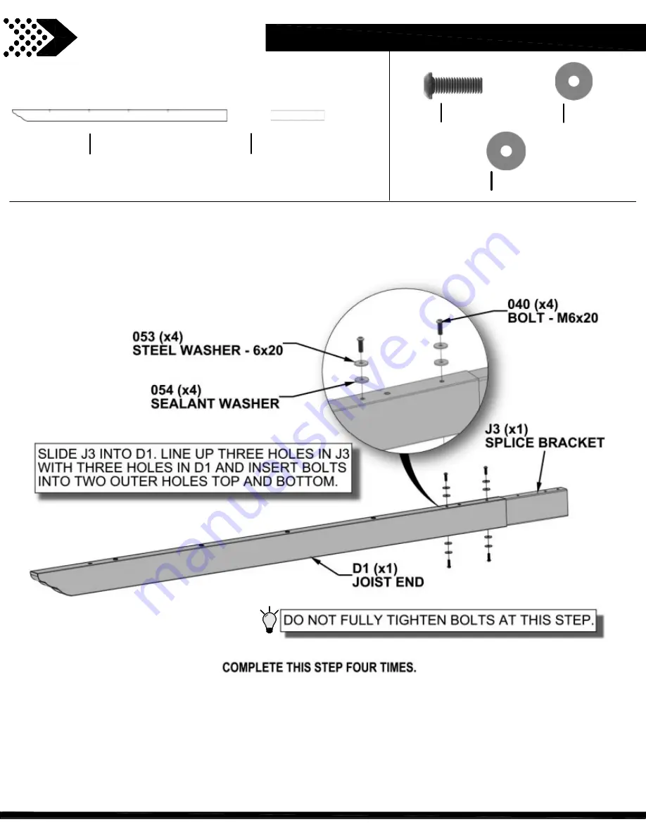 Backyard Discovery ASHFORD 2105065 Owner'S Manual & Assembly Instructions Download Page 20