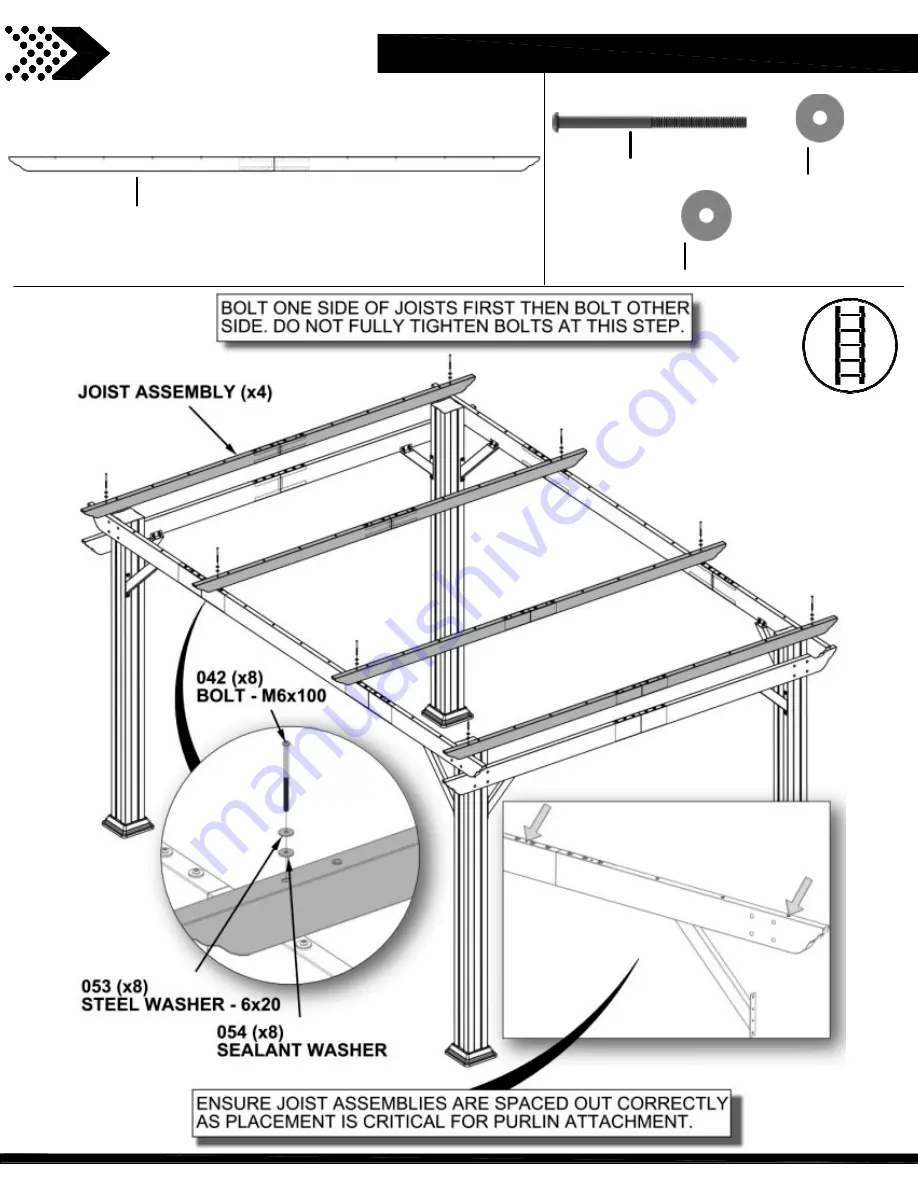 Backyard Discovery ASHFORD 2105065 Скачать руководство пользователя страница 22