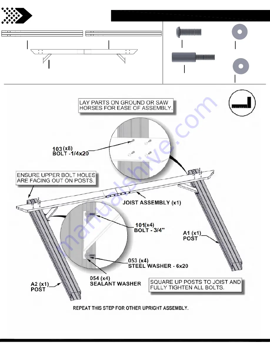 Backyard Discovery ASHFORD 2105546B Manual Download Page 12