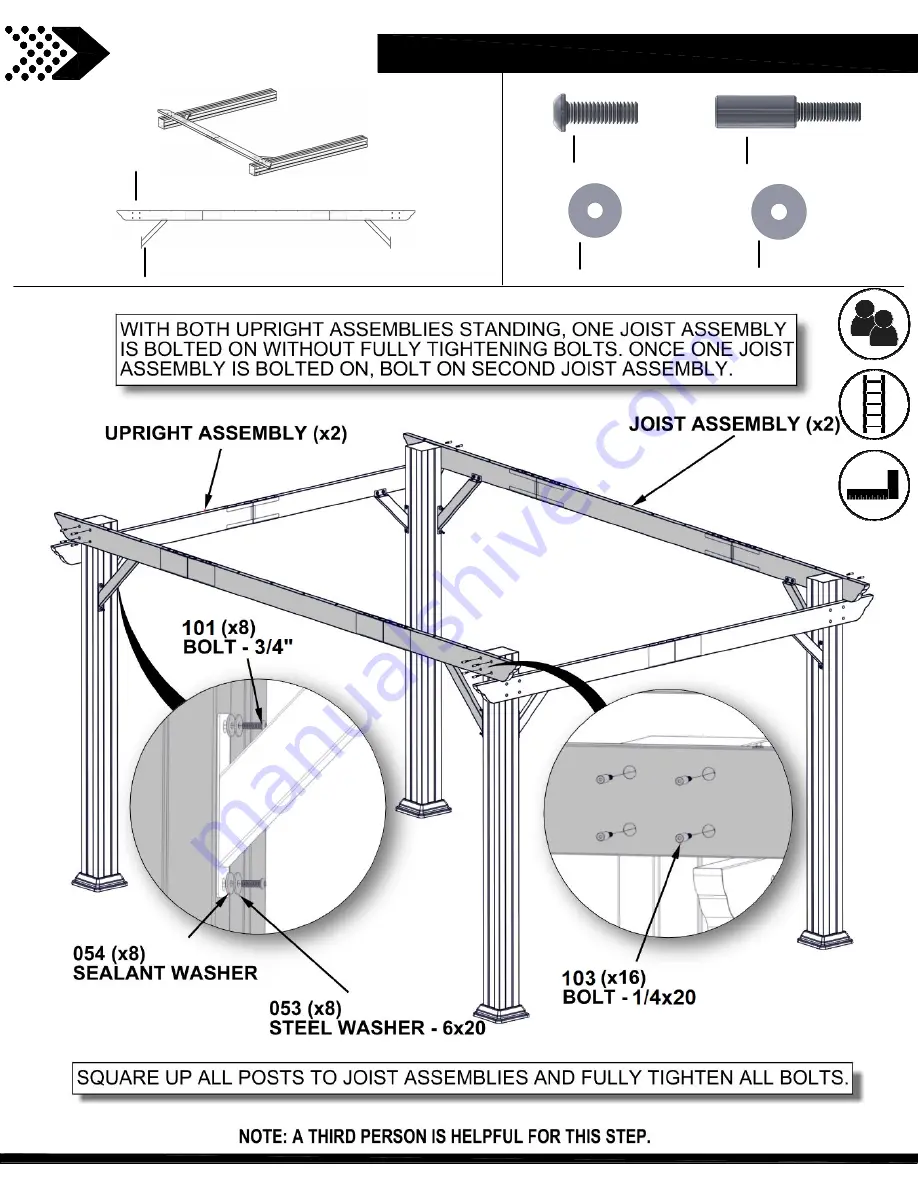 Backyard Discovery ASHFORD 2105546B Manual Download Page 16