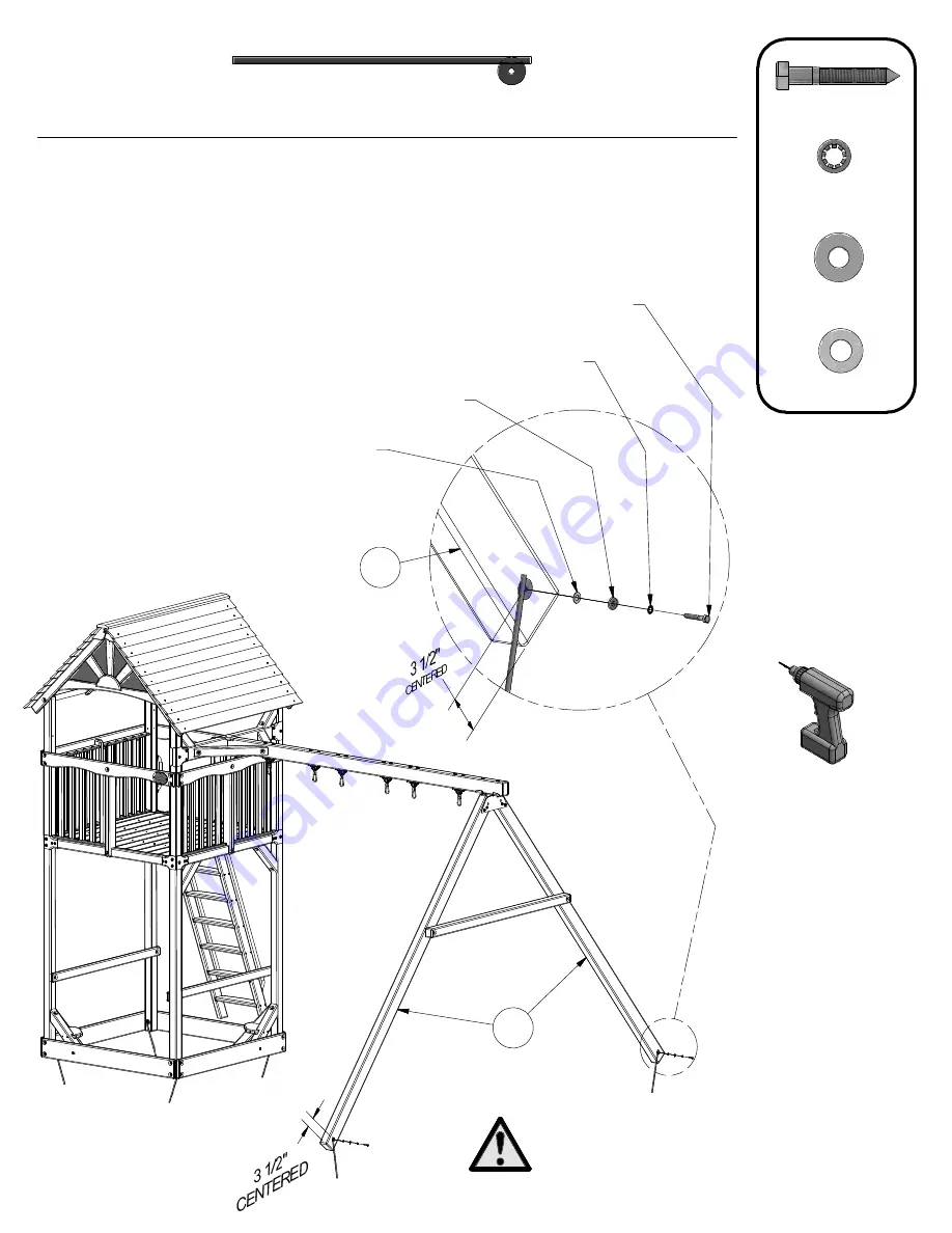 Backyard Discovery Atlas 2002142 Assembly Instructions And Owner'S Manual Download Page 53