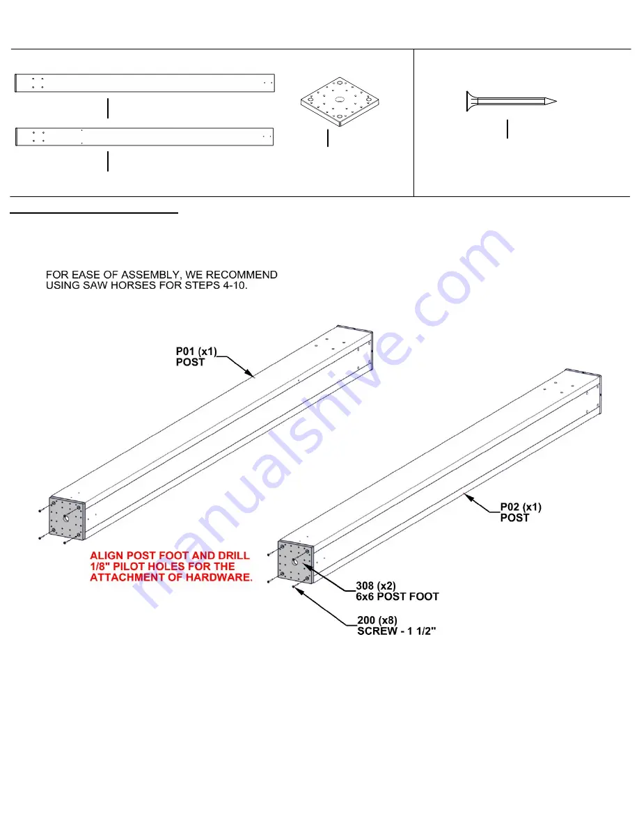 Backyard Discovery BEAUMONT 2101555 Manual Download Page 11