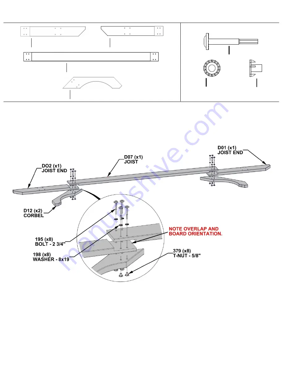 Backyard Discovery BEAUMONT 2101555 Manual Download Page 13