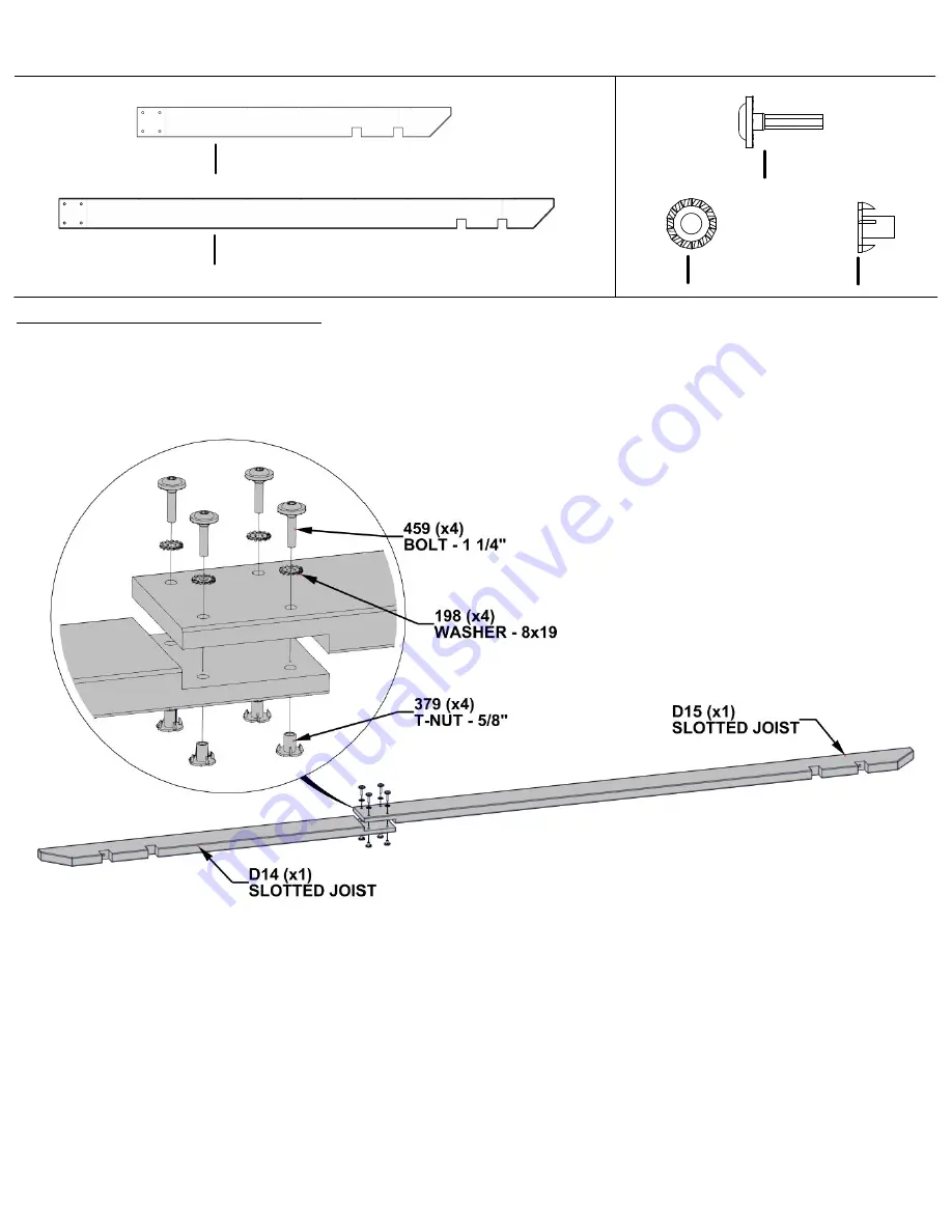 Backyard Discovery BEAUMONT 2101555 Manual Download Page 19