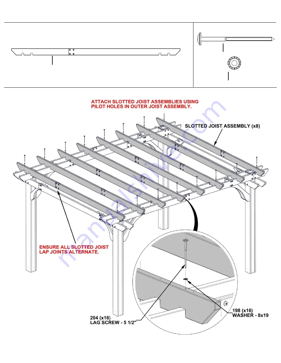 Backyard Discovery BEAUMONT 2101555 Скачать руководство пользователя страница 20