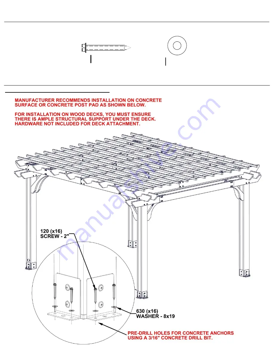 Backyard Discovery BEAUMONT 2101555 Скачать руководство пользователя страница 25