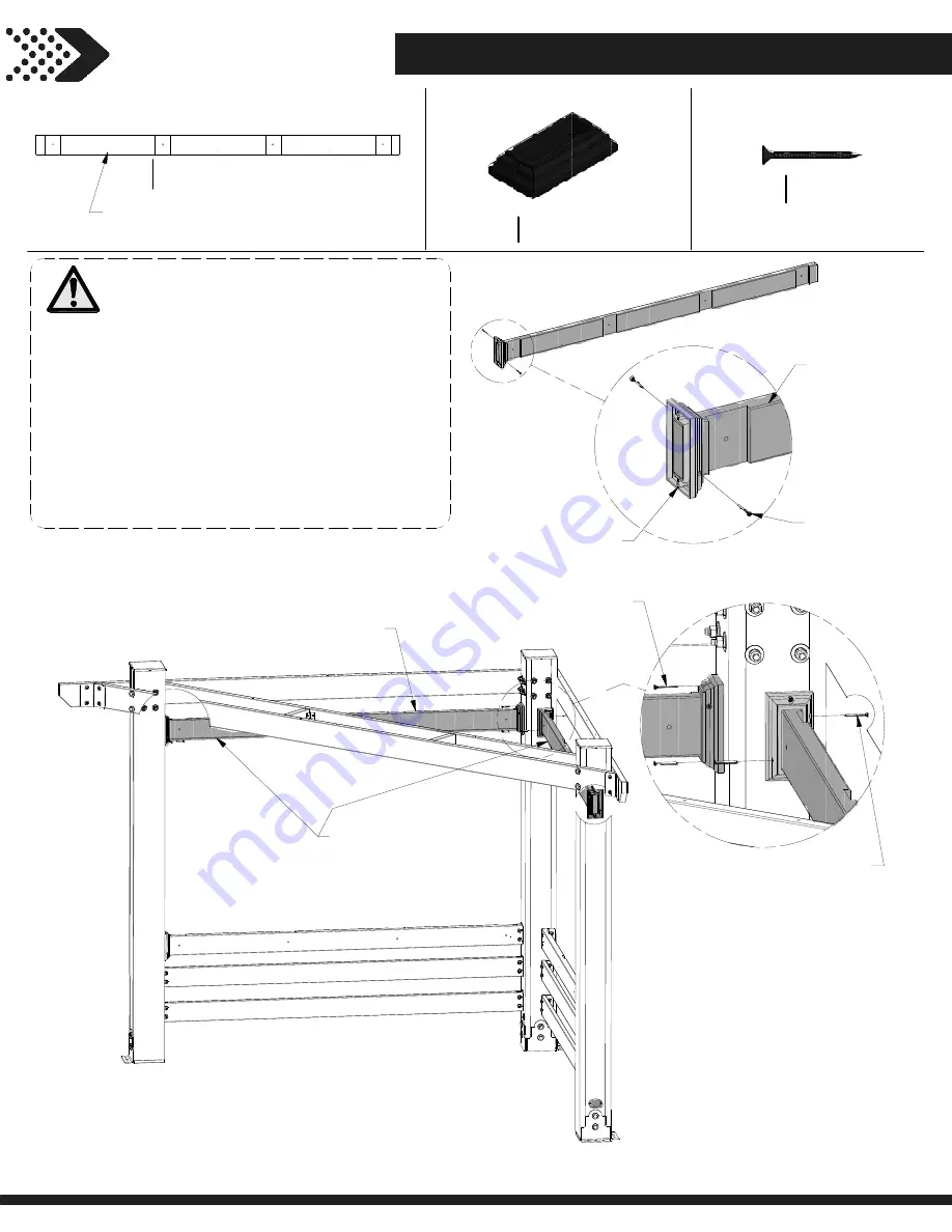 Backyard Discovery CABANA 2004511 Owner'S Manual & Assembly Instructions Download Page 31