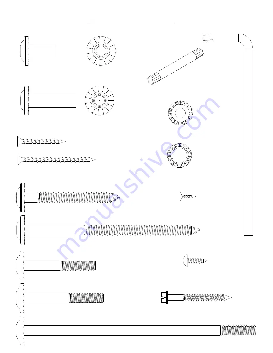 Backyard Discovery Cedar Pergola 6213 Owner'S Manual Download Page 8