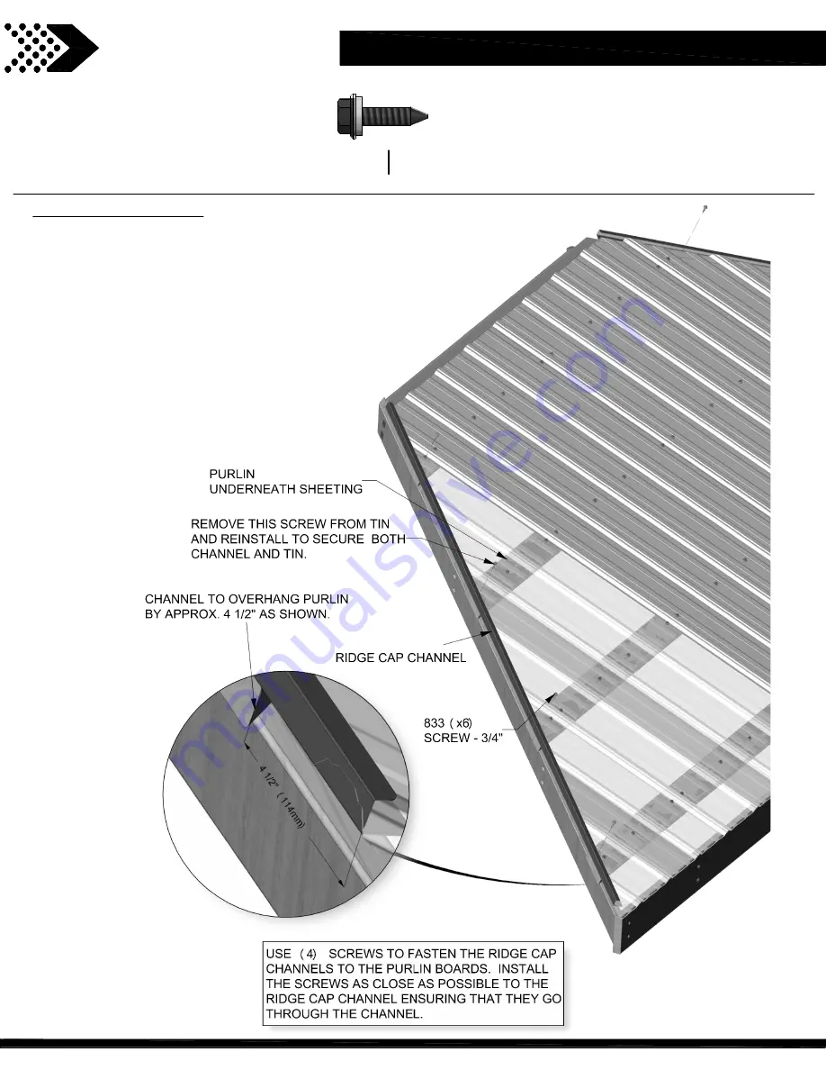 Backyard Discovery CORDOVA 2106536 Owner'S Manual & Assembly Instructions Download Page 40