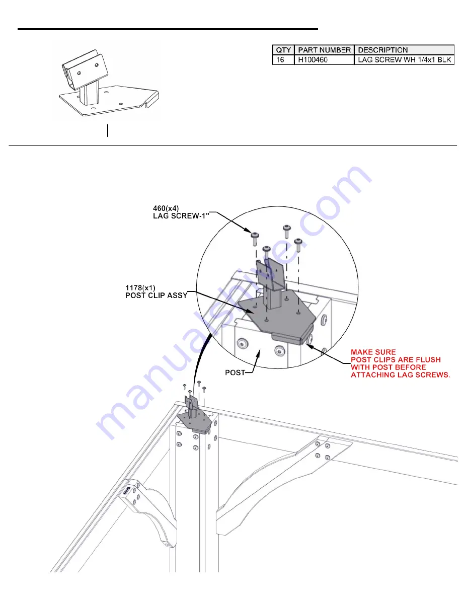 Backyard Discovery Cordova 2106536B Manual Download Page 26