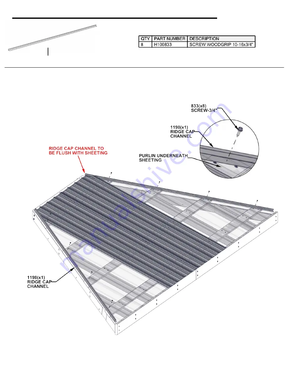 Backyard Discovery Cordova 2106536B Manual Download Page 40