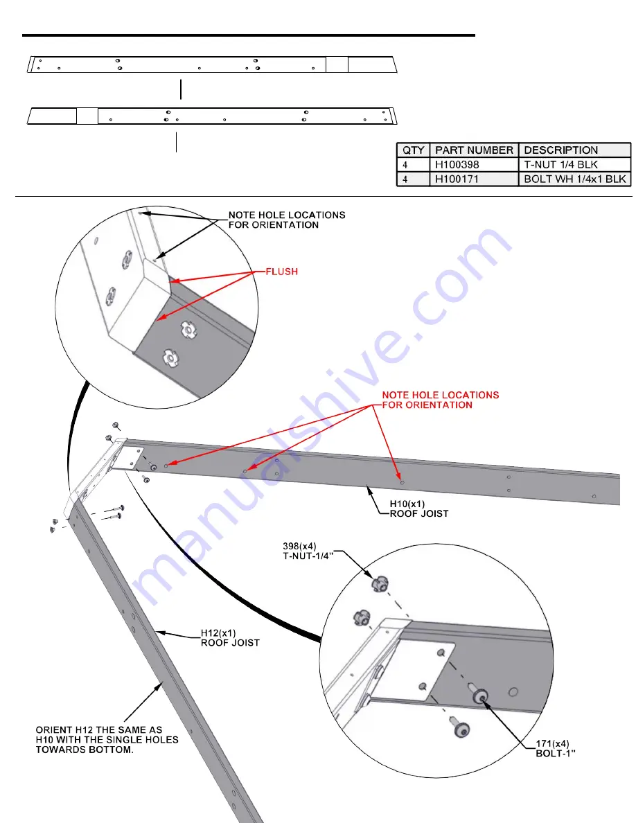 Backyard Discovery Cordova 2106536B Скачать руководство пользователя страница 44