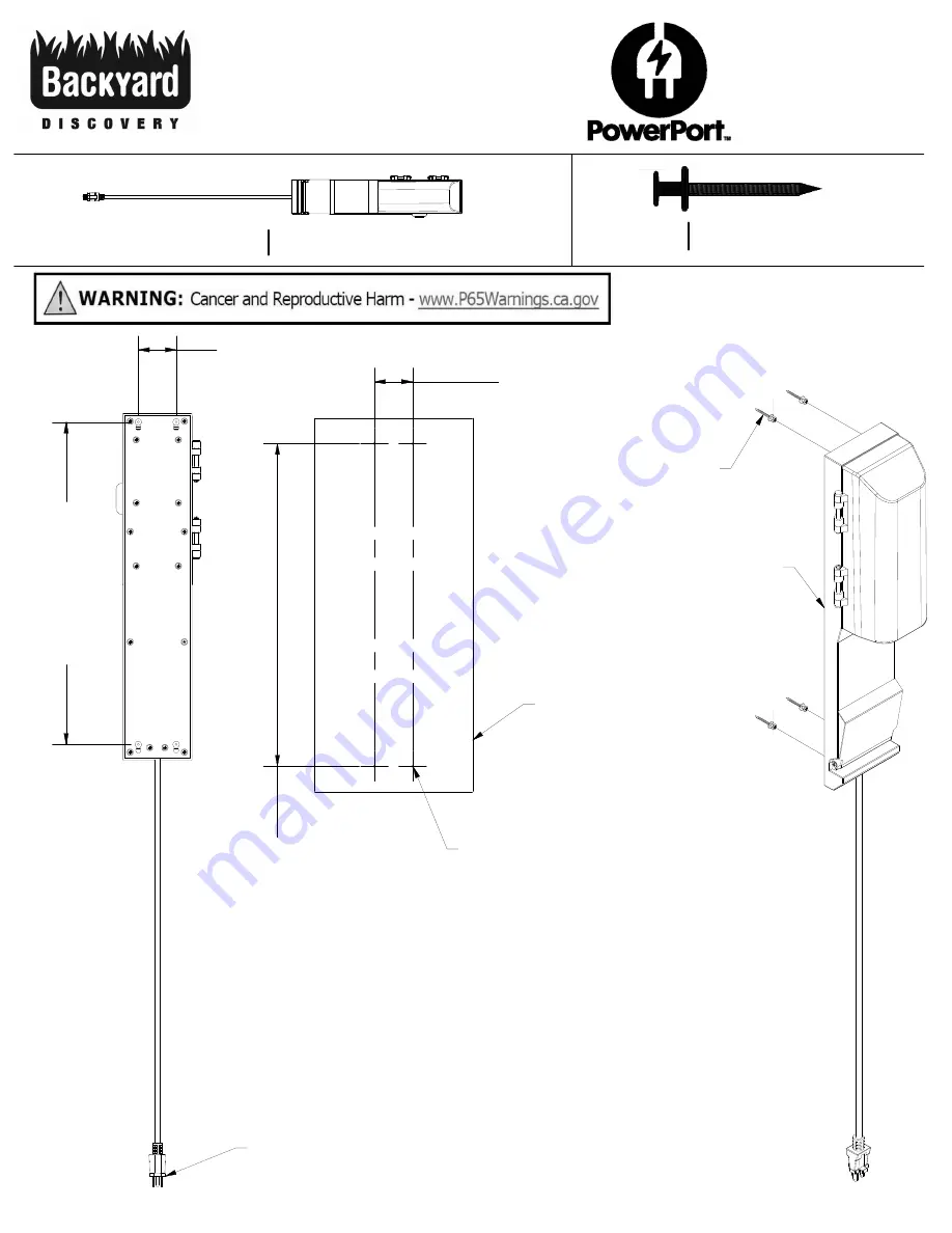 Backyard Discovery FAIRHAVEN 2101531 Owner'S Manual & Assembly Instructions Download Page 24