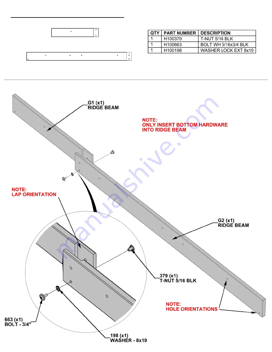 Backyard Discovery GRANADA 2206090 Manual Download Page 21