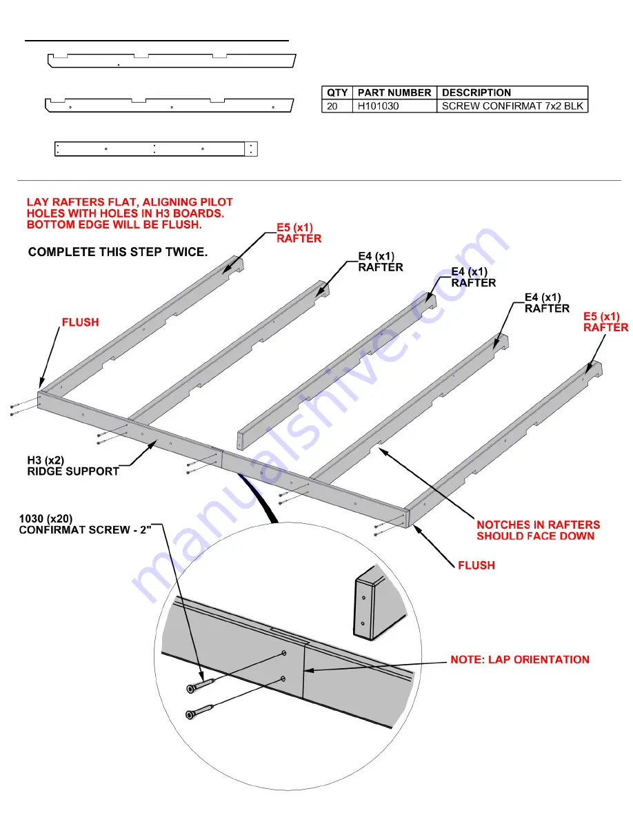 Backyard Discovery GRANADA 2206090 Manual Download Page 23