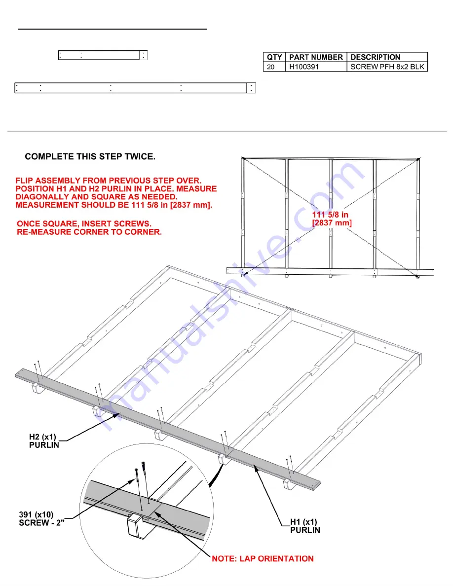 Backyard Discovery GRANADA 2206090 Manual Download Page 24