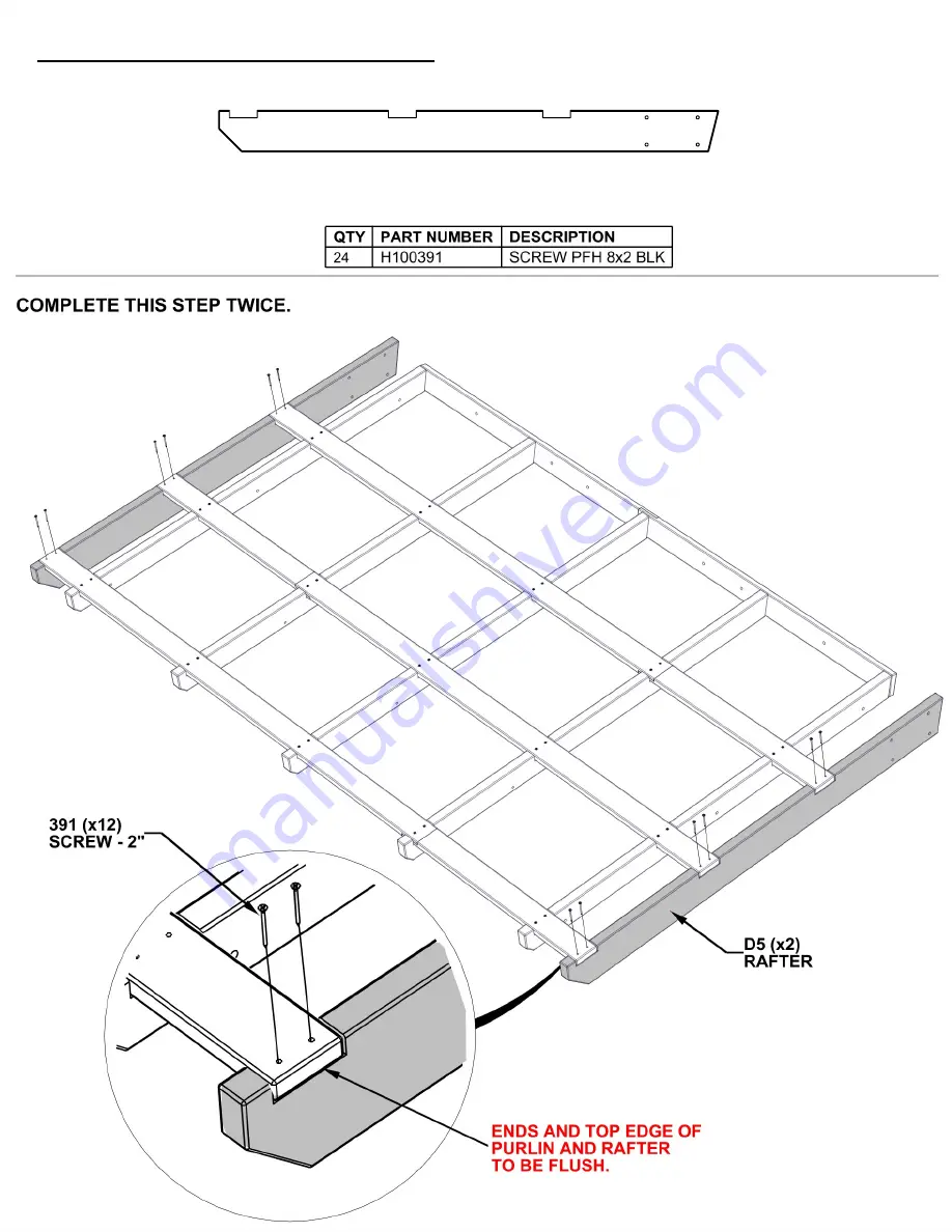 Backyard Discovery GRANADA 2206090 Manual Download Page 26