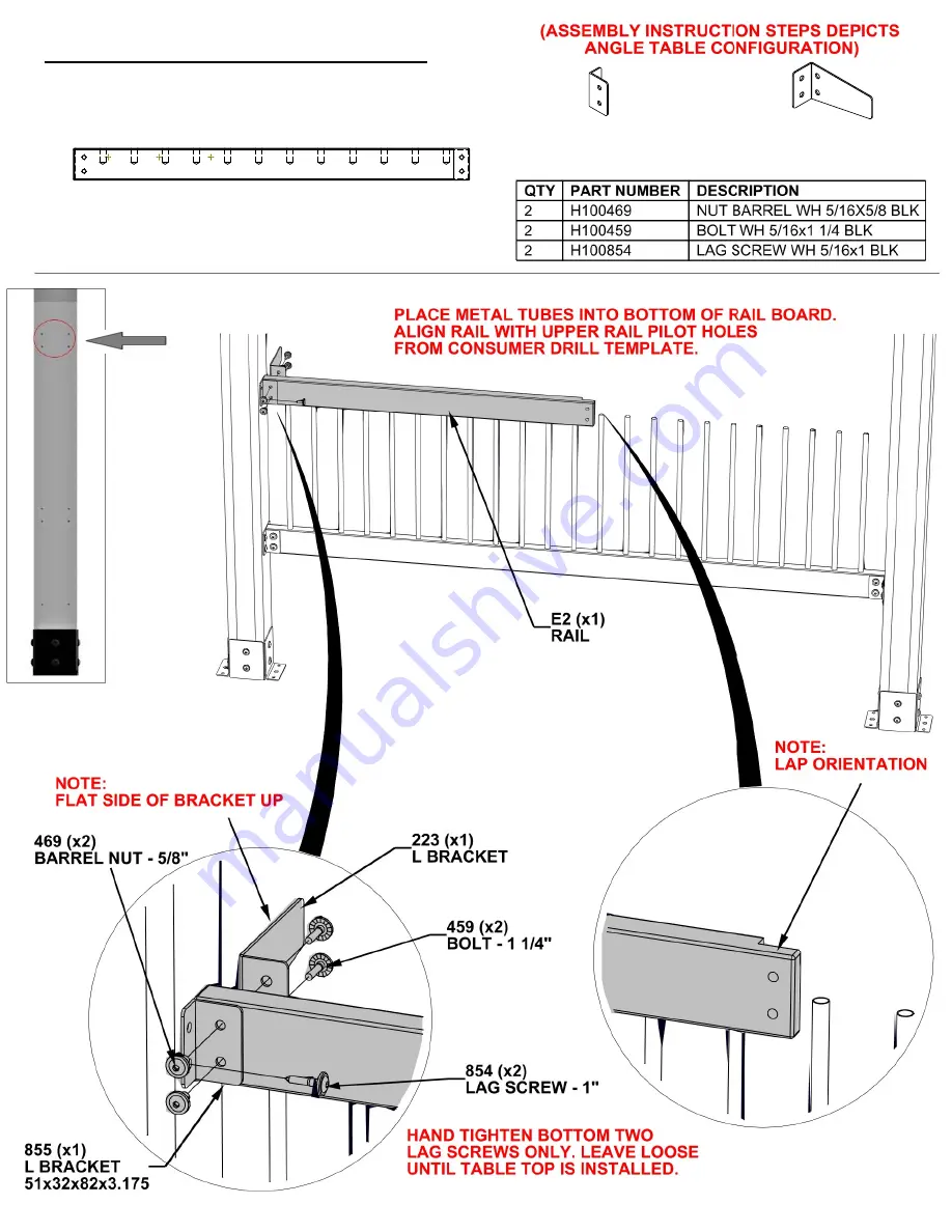 Backyard Discovery GRANADA 2206090 Manual Download Page 52