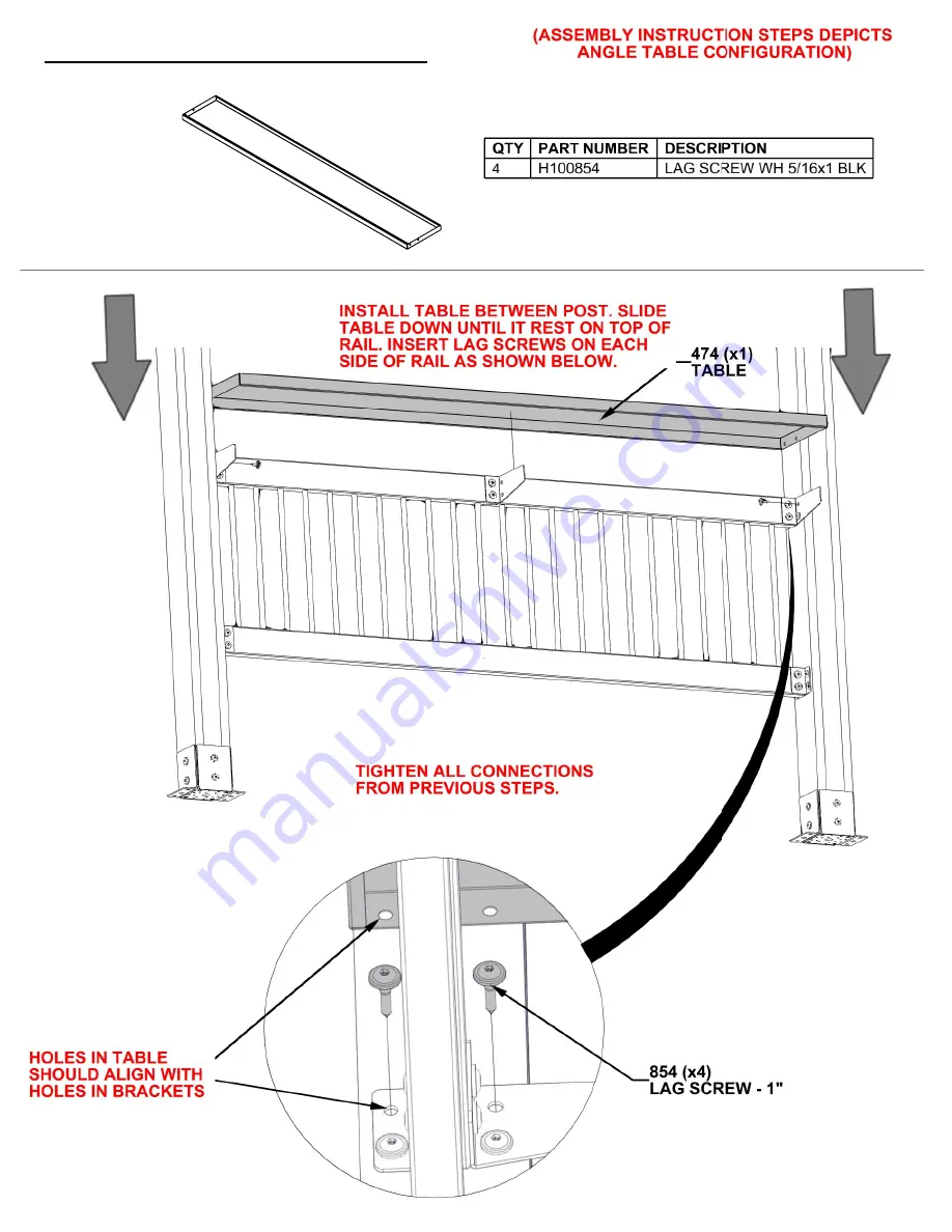 Backyard Discovery GRANADA 2206090 Manual Download Page 54