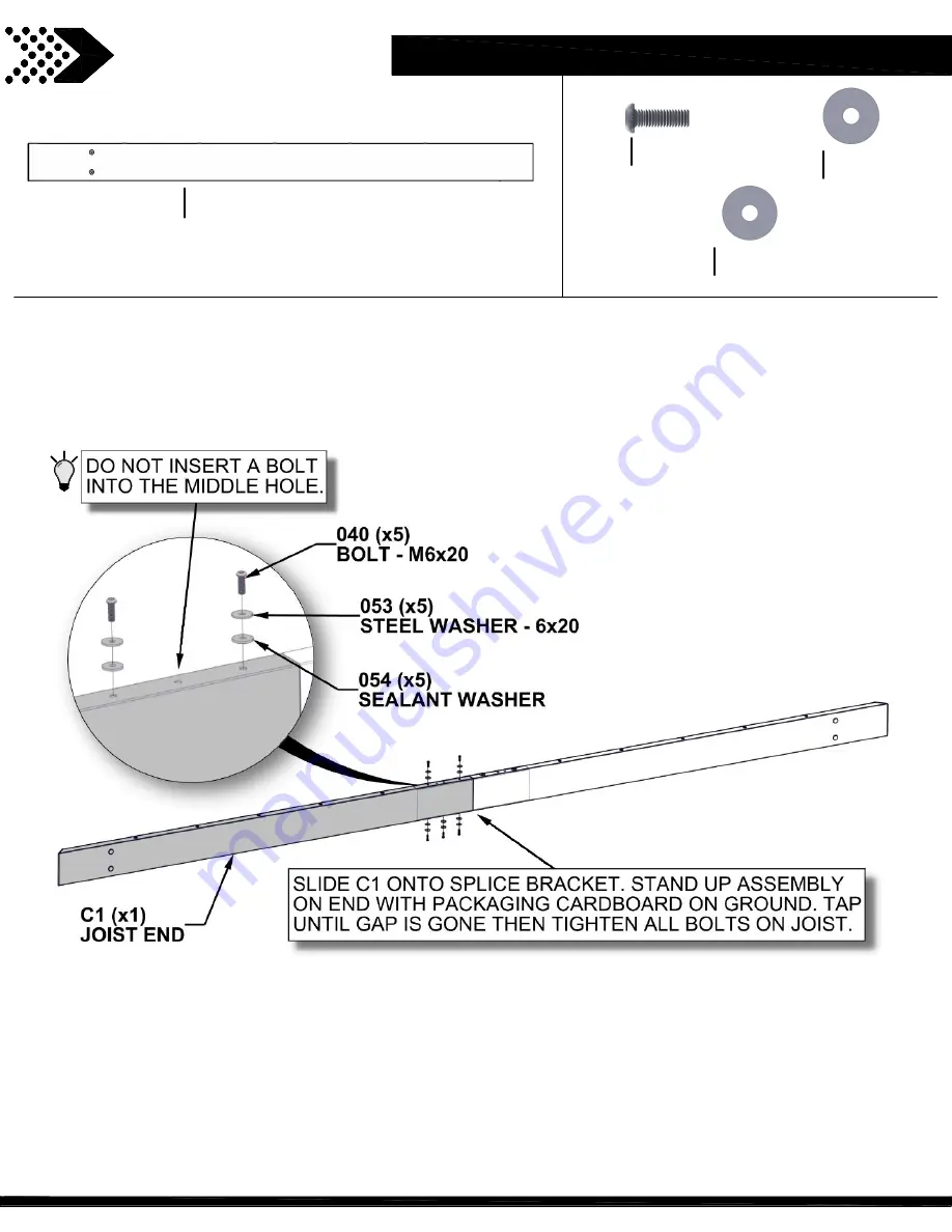 Backyard Discovery Hillsdale Cabana 2102415 Owner'S Manual & Assembly Instructions Download Page 32