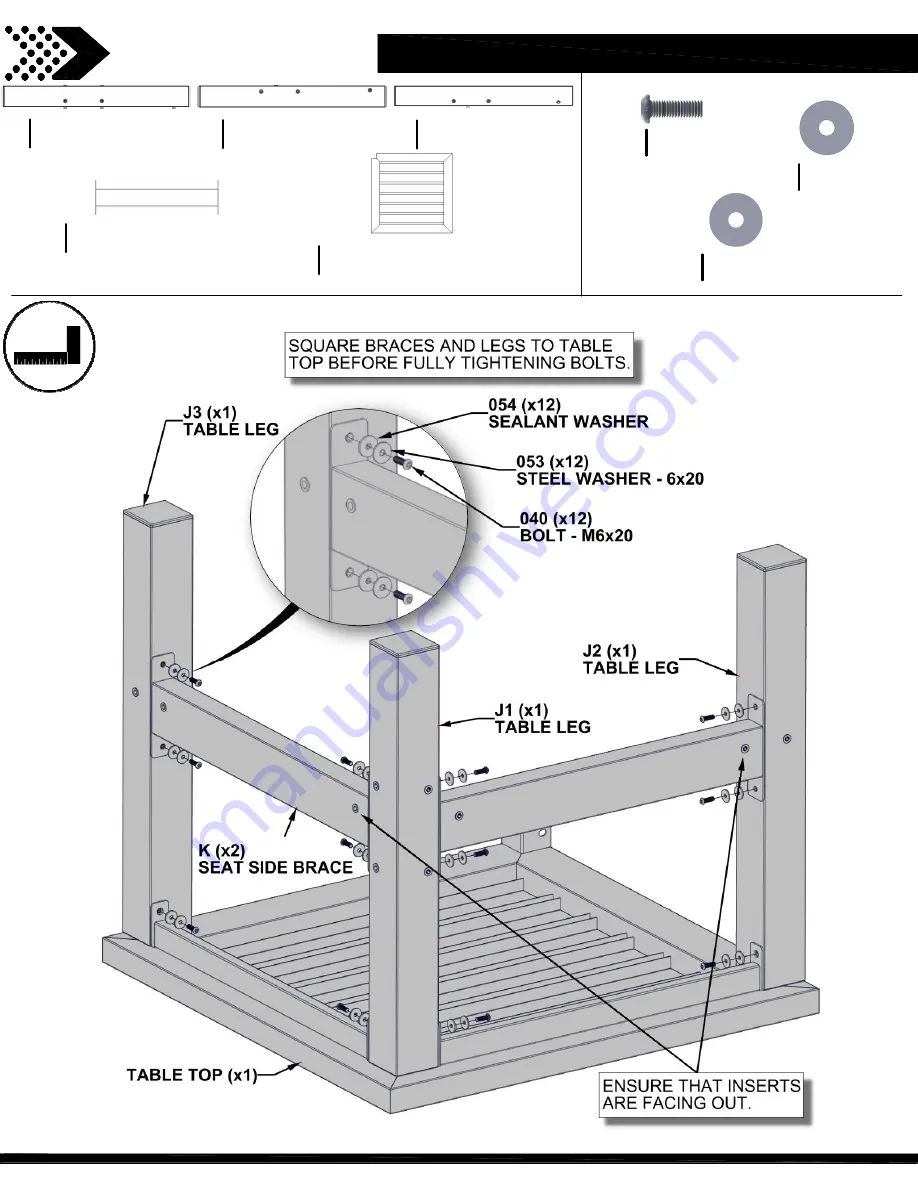 Backyard Discovery Hillsdale Cabana 2102415 Скачать руководство пользователя страница 42