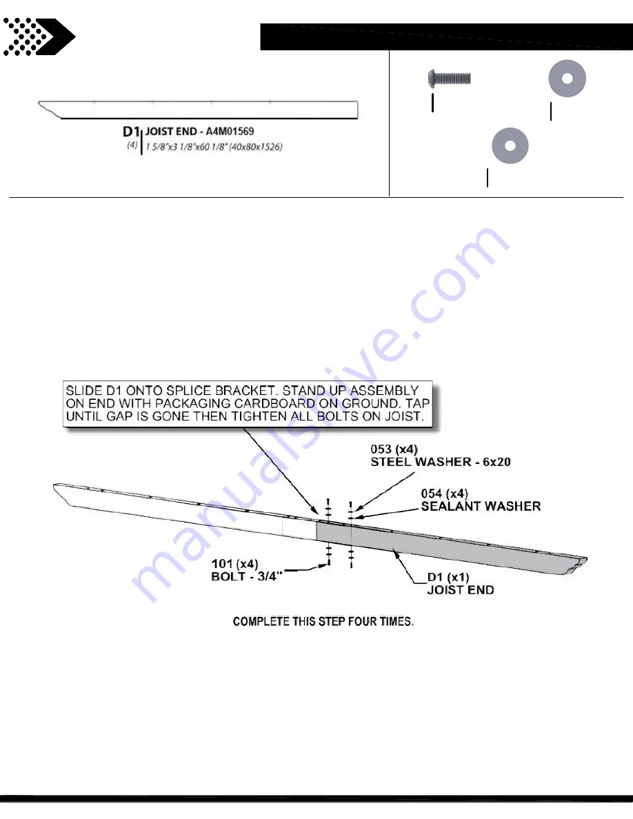 Backyard Discovery PERGOLA 2105089B Скачать руководство пользователя страница 18