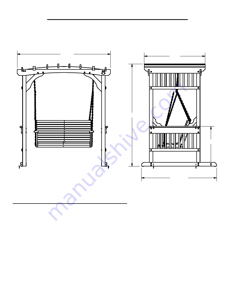 Backyard Discovery PERGOLA SWING Скачать руководство пользователя страница 7